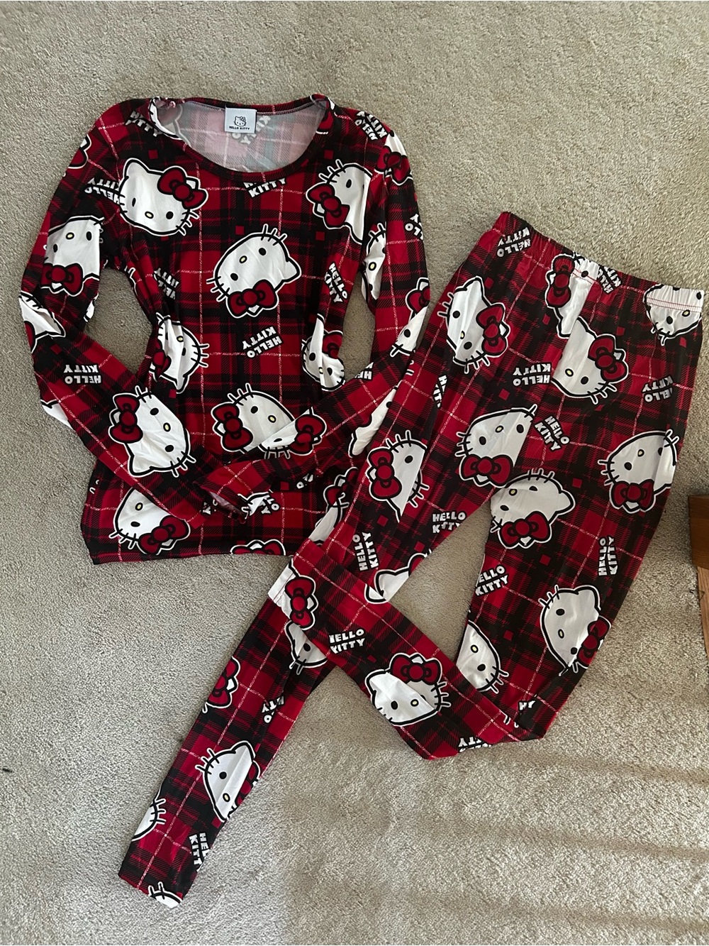 Original Hello Kitty Pajama Set